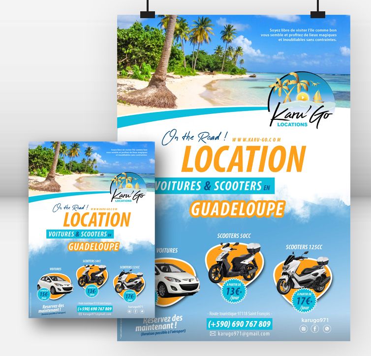 Creation graphique GUADELOUPE